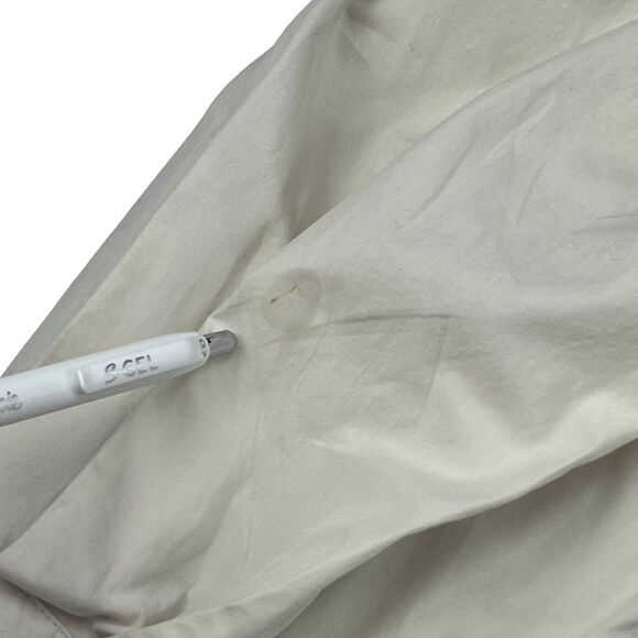 Who What Wear Blouse Small Ribbed Knit Modern Chic Contrast Puff Sleeve Top - Picture 10 of 10